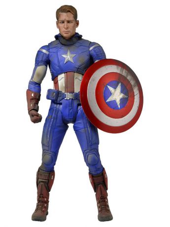 Фигурки Neca Фигурка "Avengers 18" Captain America (Battle Damaged)