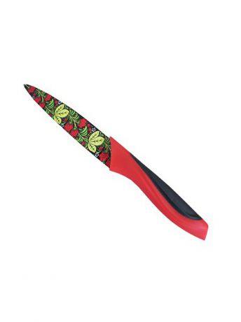 Ножи кухонные Vetta Хохлома Нож кухонный нерж.сталь с антиналипающим покрытием 12,5см.