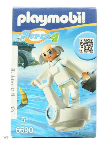 Фигурки-игрушки Playmobil Супер4: Доктор Икс