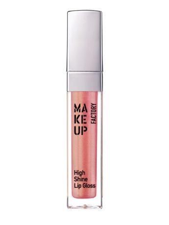 Блески Make up factory Блеск для губ с эффектом влажных губ High Shine Lip Gloss №37, оттенок лучистый абрикос