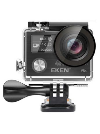 Экшн-камеры EKEN Экшн камера Eken V8S Black со встроенным стабилизатором изображения Артикул: V8S Black, шт,