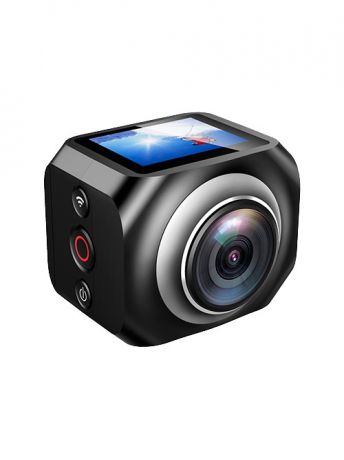 Экшн-камеры EKEN Экшн камера EKEN H360R BLACK, 1920x1080 30 FPS, 360 градусов VR Артикул: H360R BLACK, шт,