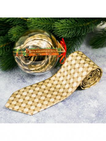 Сувениры Новогодняя ярмарка Подарок в елочном шаре "Галстук в шаре"
