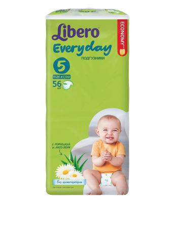 Подгузники детские Libero Подгузники для детей LIBERO Everyday 56шт XL (5) 11-25 кг.