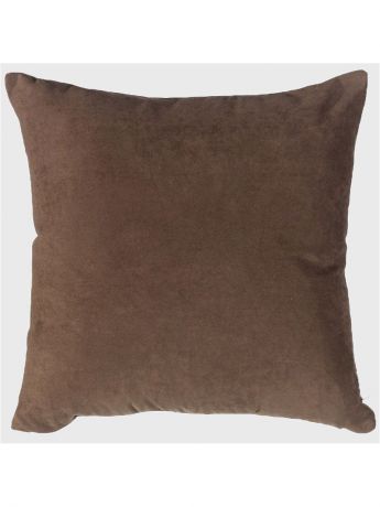 Подушки декоративные DECORBAZAR Декоративная подушка,  цв.шоколадный, микровелют, 43*43 см