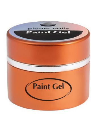 Гель-лаки Planet Nails Гель-краска без липкого слоя Planet Nails - Paint Gel коралловая 5г