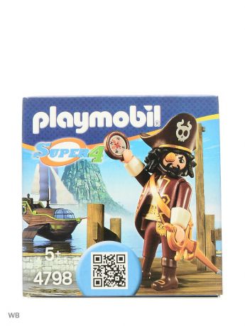 Фигурки-игрушки Playmobil Супер4: Акулья борода