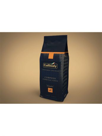 Кофе ECAFFE CAFFITALY Кофе в зернах Corposo 0,5кг