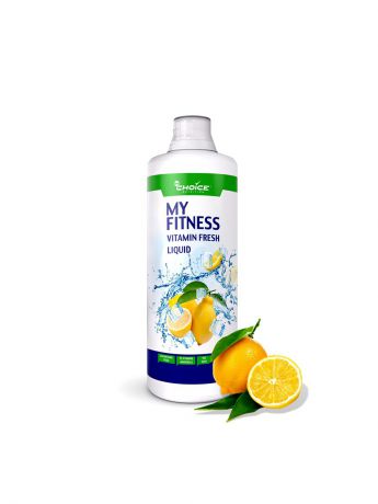Витаминные комплексы MyChoice Nutrition Витаминно-минеральный комплекс My Fitness Vitamin Fresh Liquid (лимон) 1 л