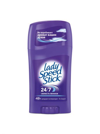 Дезодоранты LADY SPEED STICK Дезодорант LADY SPEED STICK 24/7 "Свежесть Облаков" 45 г