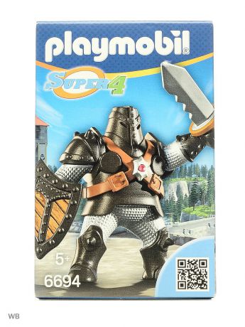 Фигурки-игрушки Playmobil Супер4: Черный Колосс