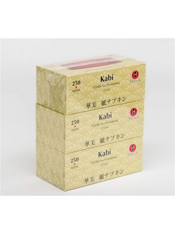 Салфетки косметические Maneki Набор бумажных салфеток Kabi