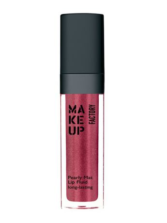 Блески Make up factory Перламутровый матовый устойчивый блеск-флюид Pearly Mat Lip Fluid №32, оттенок красная медь