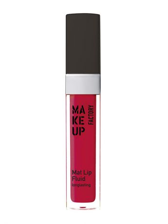 Блески Make up factory Матовый устойчивый блеск-флюид Mat Lip Fluid longlasting №40, оттенок красный