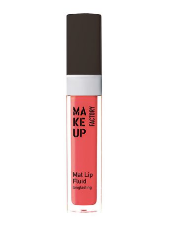 Блески Make up factory Матовый устойчивый блеск-флюид Mat Lip Fluid longlasting №34, оттенок розово-алый
