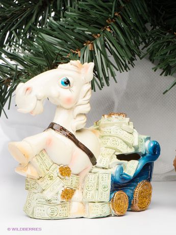 Елочные украшения Holiday Classics Копилка "Лошадь"