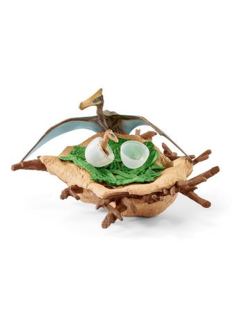 Фигурки-игрушки SCHLEICH Гнездо динозавров с Кетцалькоатлем