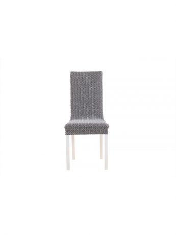 Чехлы для мебели Еврочехол Еврочехол на стул 2 шт со спинкой 50 см "Коста" Серый