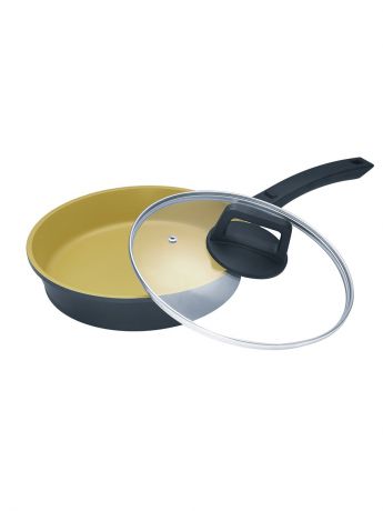Сковороды Barton Steel Сковорода с керамическим, золотым покрытием, 1,8 л.
