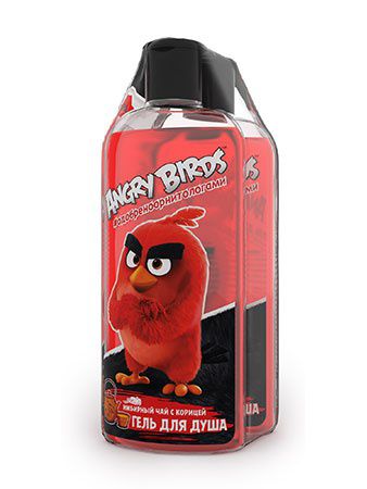 Гели ANGRY BIRDS Гель для душа "Энергетик" серии "Angry Birds" 2шт*250 мл
