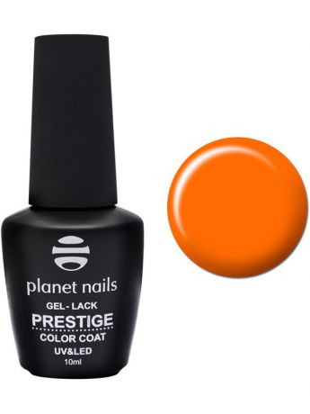 Гель-лаки Planet Nails Planet Nails 12537 Гель-лак Planet Nails,  PRESTIGE  - 537, 10мл кислотный оранжевый