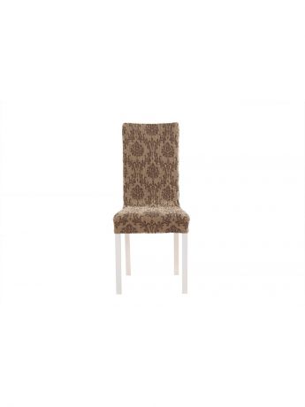 Чехлы для мебели Еврочехол Еврочехол на стул 2 шт со спинкой 50 см "Мадрид" Шоколадный