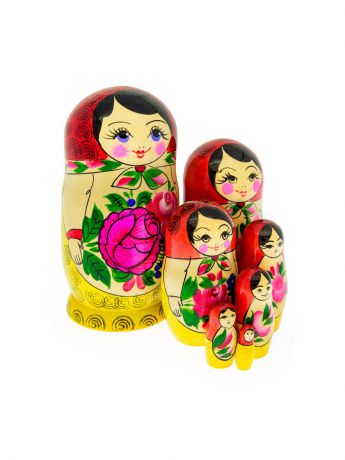 Сувениры АНДАНТЕ Матрешка традиционная классическая 7 куколок