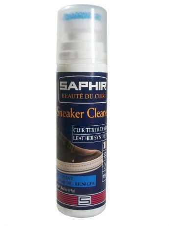 Шампуни для обуви Saphir Очиститель универсальный SNEAKERS CLEANER, 75мл.