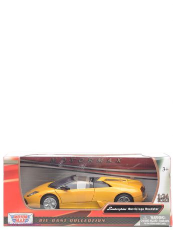Машинки Motormax Машинка коллекционная "Laмborghini Murcielago Roadster" в масштабе 1к24