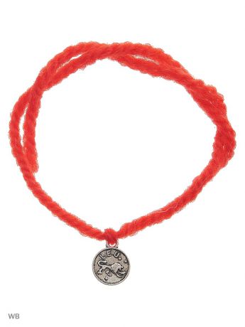Браслеты ACCENT jewelry Красная нить (браслет) со знаком зодиака "Лев"