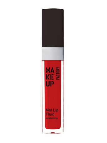 Блески Make up factory Матовый устойчивый блеск-флюид Mat Lip Fluid longlasting №38, оттенок классический красный