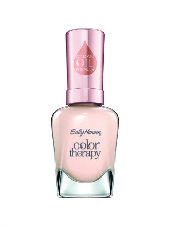 Лаки для ногтей SALLY HANSEN Лак для ногтей: цвет + формула с аргановым маслом Color Therapy, тон I Dream of Cream # 485