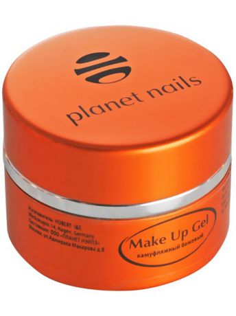 Гель-лаки Planet Nails Гель Planet Nails - Make Up Gel Beige 15г - камуфлирующий бежевый