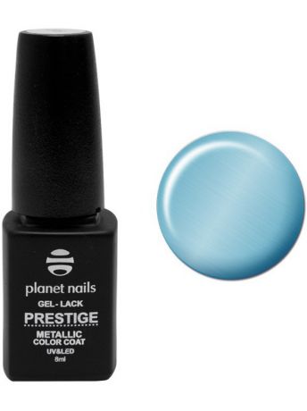 Гель-лаки Planet Nails Planet Nails 12101 Гель-лак витражный Planet Nails,  PRESTIGE METALLIC  - 101, 8мл голубая лазурь