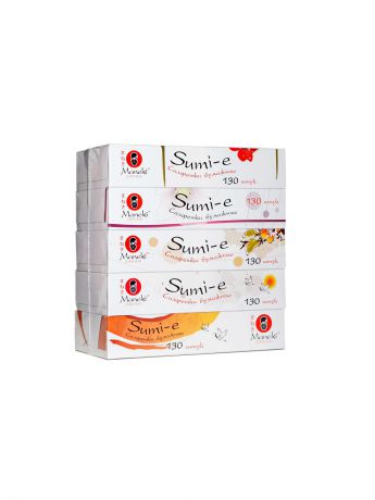 Салфетки косметические Maneki Набор бумажных салфеток Sumi-e