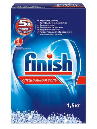 Средства для посудомоечных машин FINISH Соль специальная для посудомоечных машин, 1.5 кг