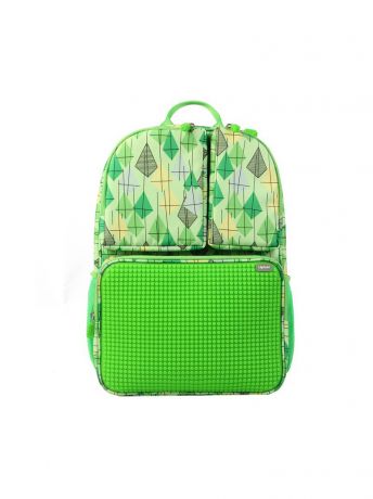 Рюкзаки Upixel Детский рюкзак Joyful Kiddo WY-A026 Зеленый с рисунком