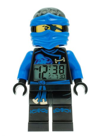 Часы настольные Lego. Будильник LEGO Ninjago Sky Pirates, минифигура Jay 2016