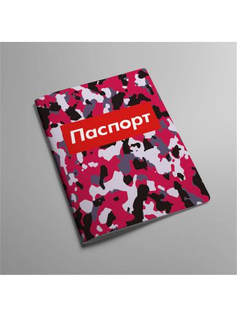 Обложки Kawaii Factory Обложка для паспорта Суприм красная