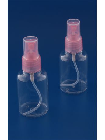 Флаконы косметические Выручалочка Бутылочка для жидкостей с пульверизатором, 50 мл, набор из 2-х шт
