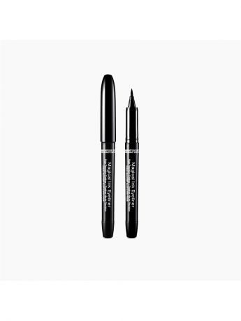Косметические карандаши KISS NEW YORK Подводка-фломастер для глаз с фетровым апликатором Magical Ink KFEL01 Blackest Black, 1 мл.