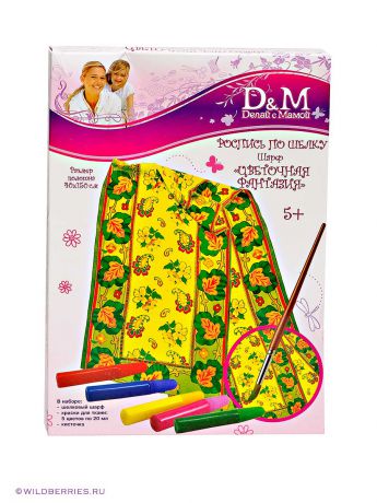 Наборы для вышивания Делай с мамой Набор «Цветочная фантазия»