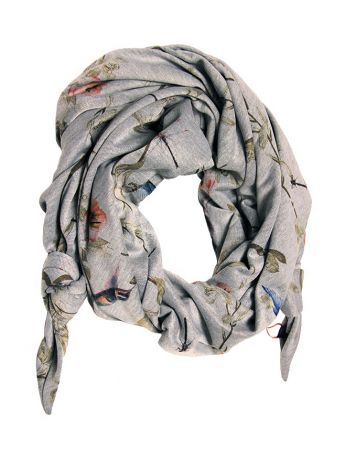 Шарфы Оланж Ассорти Двойной шарф-долька с узелками; серия "Норд" из теплых трикотажей