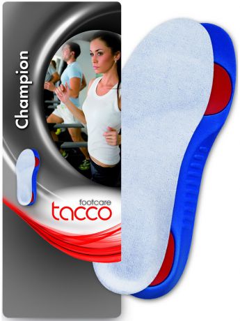 Стельки Tacco Стелька CHAMPION для спорта ультралегкая размер 44-45