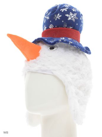 Карнавальные костюмы Батик Снеговичок   шапка-маска