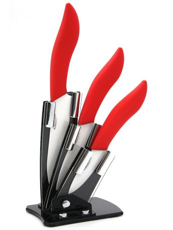 Ножи кухонные Катунь Набор керамических ножей 4 предмета