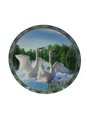 Сувениры Aroma-Garden Тарель интер "лебеди"