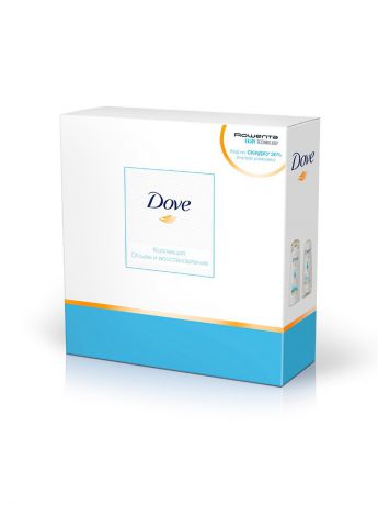 Косметические наборы для ухода DOVE Подарочный набор Dove коллекция объем и восстановление 250+200 мл