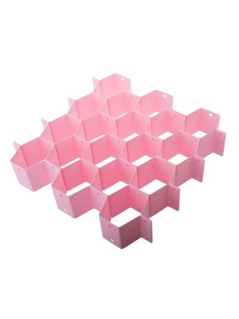 Органайзеры для хранения Homsu Разделитель для ящика "Соты", розовый