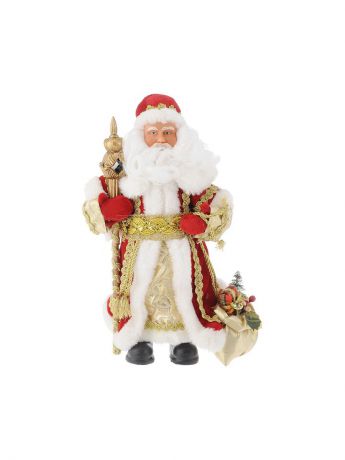 Фигурки Magic Time Новогодняя фигурка Дед Мороз в красном костюме из пластика и ткани / 30 арт.75903